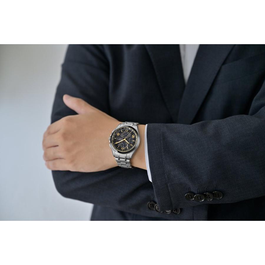 ACT Line シチズン アテッサ エコ ドライブ 電波時計 限定 メンズ