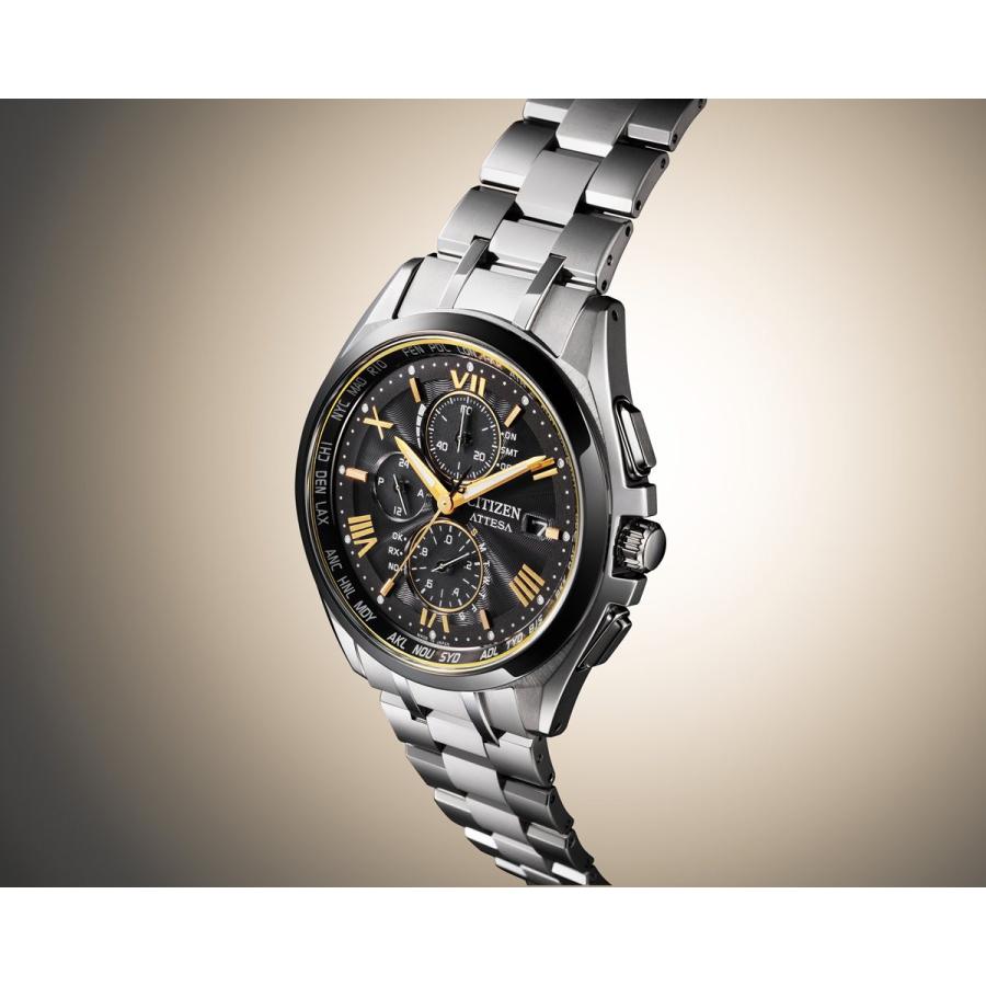 ACT Line シチズン アテッサ エコ ドライブ 電波時計 限定 メンズ