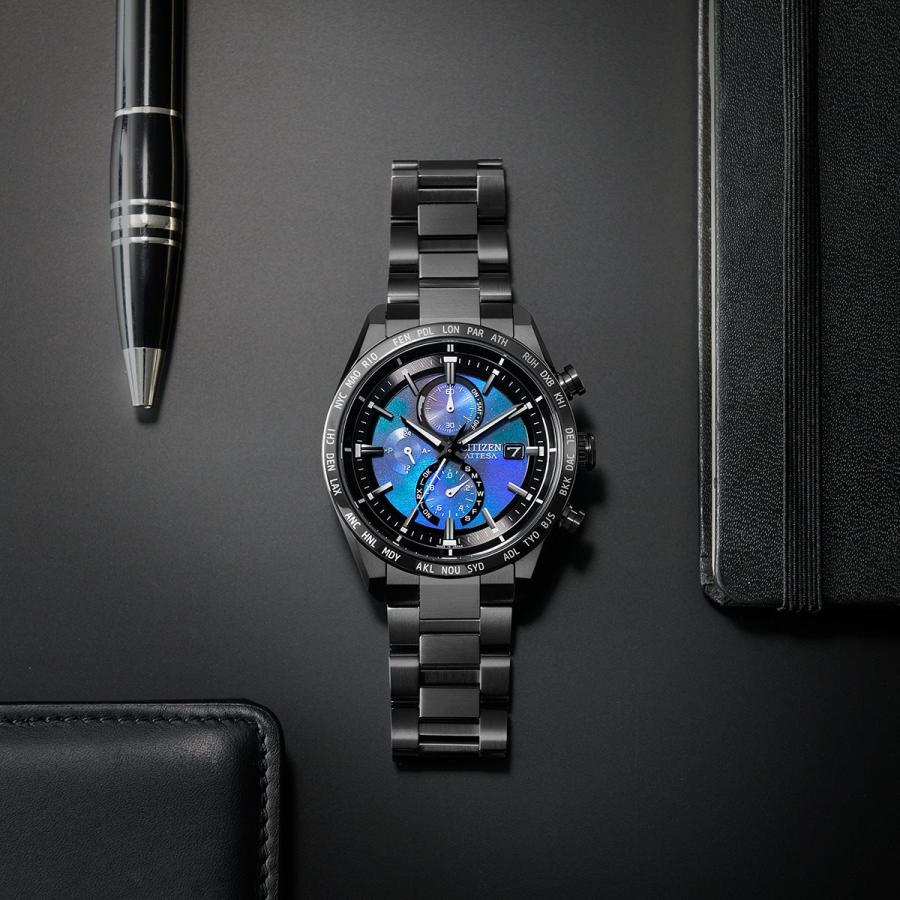 【売り切りお値下げ】 シチズン アテッサ HAKUTO-R コラボ 限定 第3弾 エコドライブ 電波 ダイレクトフライト ACT Line AT8285-68Z 【P2733840830】(98010円)