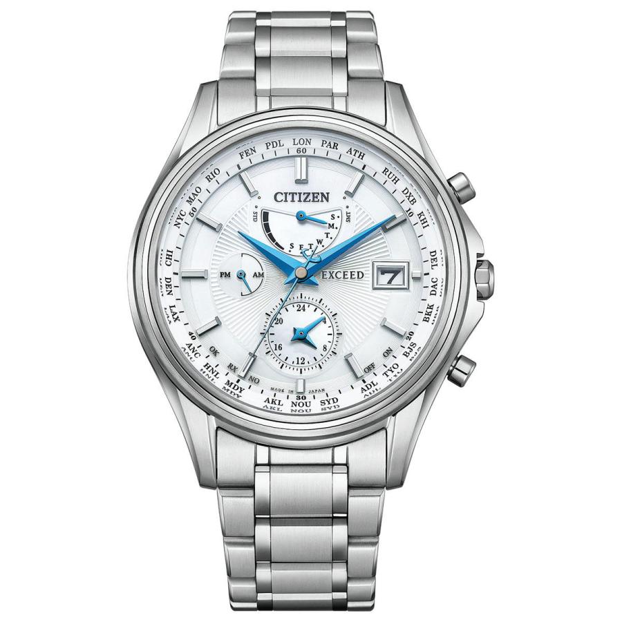 CITIZEN EXCEED エコドライブ 電波時計　H430-T005691 EXCEED(CITIZEN) （豪華おまけ有） シチズン エクシード メンズ エコ