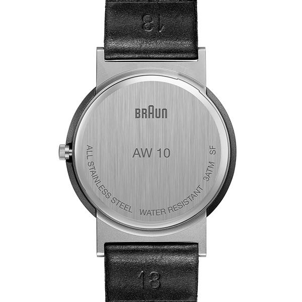 BRAUN（ブラウン） アナログ 腕時計 AW10 復刻 ドイツ製 ブラック