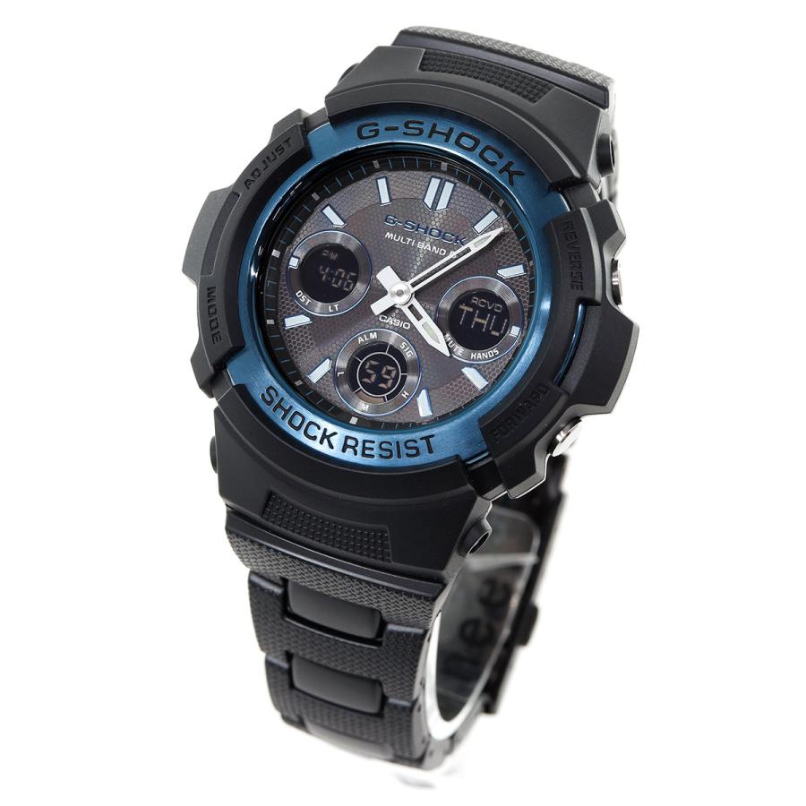 G-SHOCK Gショック 電波ソーラー 腕時計 メンズ アナデジ ブラック 