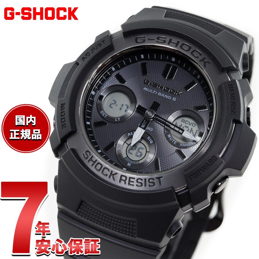 G-SHOCK Gショック 電波ソーラー 腕時計 メンズ 黒 ブラック AWG G-SHOCK Gショック 電波ソーラー 腕時計 メンズ 黒 ブラック AWG