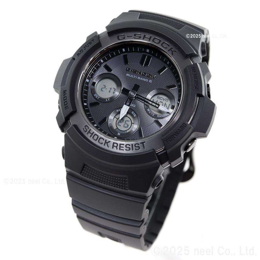 G-SHOCK Gショック 電波ソーラー 腕時計 メンズ 黒 ブラック AWG G-SHOCK Gショック 電波ソーラー 腕時計 メンズ 黒 ブラック AWG
