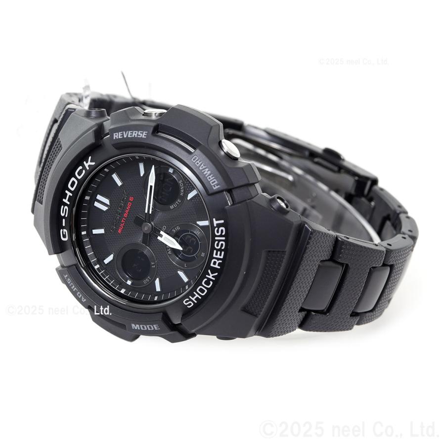 G-SHOCK Gショック 電波ソーラー 腕時計 メンズ 黒 ブラック AWG G-SHOCK Gショック 電波ソーラー 腕時計 メンズ 黒 ブラック AWG
