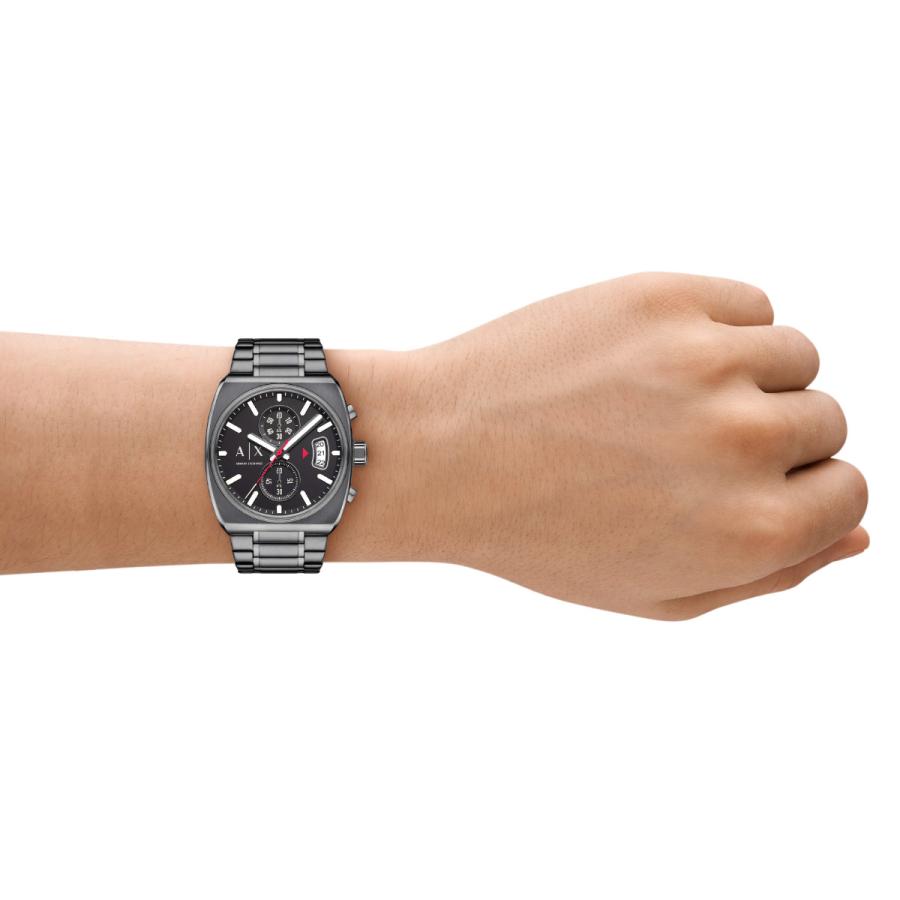 AX クロノグラフ 時計 シルバー ネイビー ショパール アルパインイーグル XL クロノ 青文字盤 2022年購入