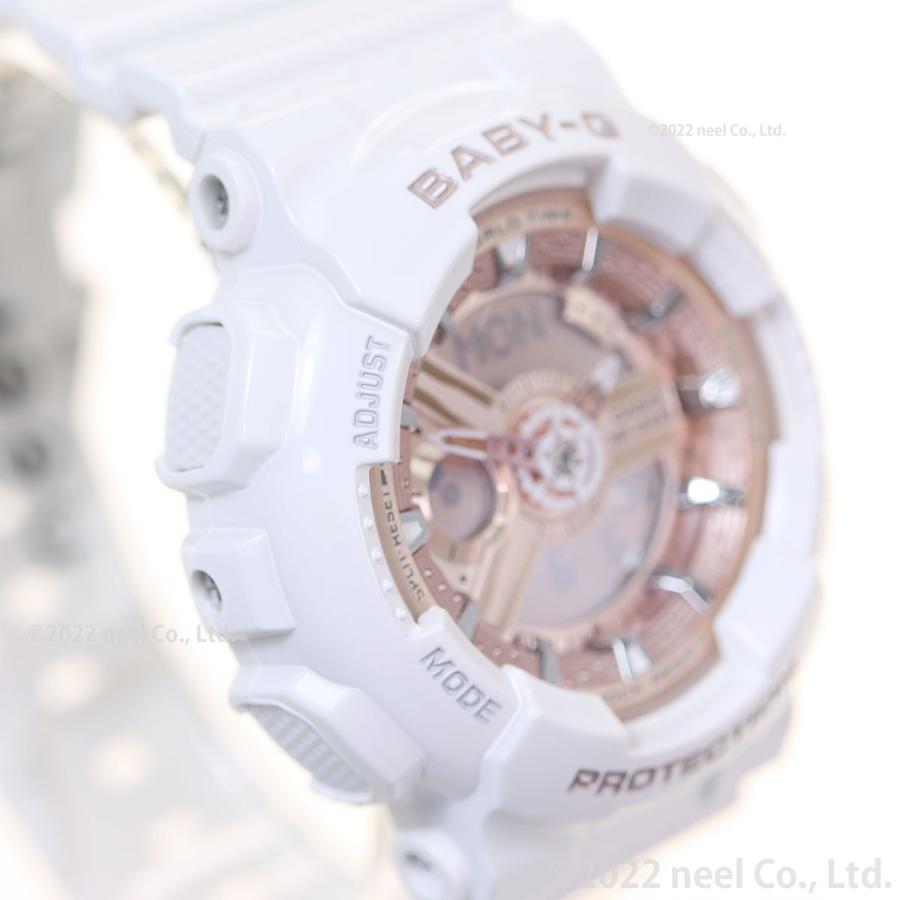 BABY-G ベビーG レディース 時計 カシオ babyg ホワイト 白 ピンク BA
