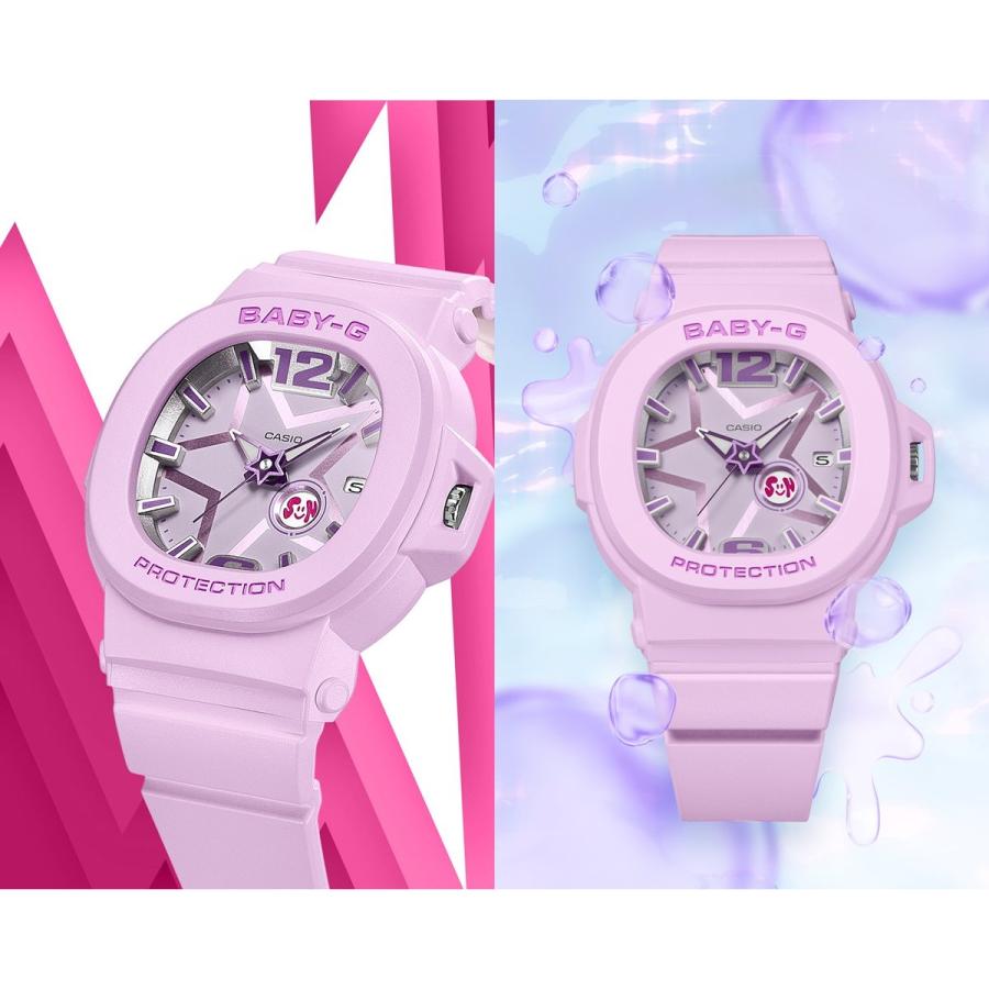 【新品未使用】 時計 Baby-G BGA-1300 ベビーG カシオ ピンク ソーラー電波時計】BABY-G（ベビージー）パール塗装モデル ピンク BGA