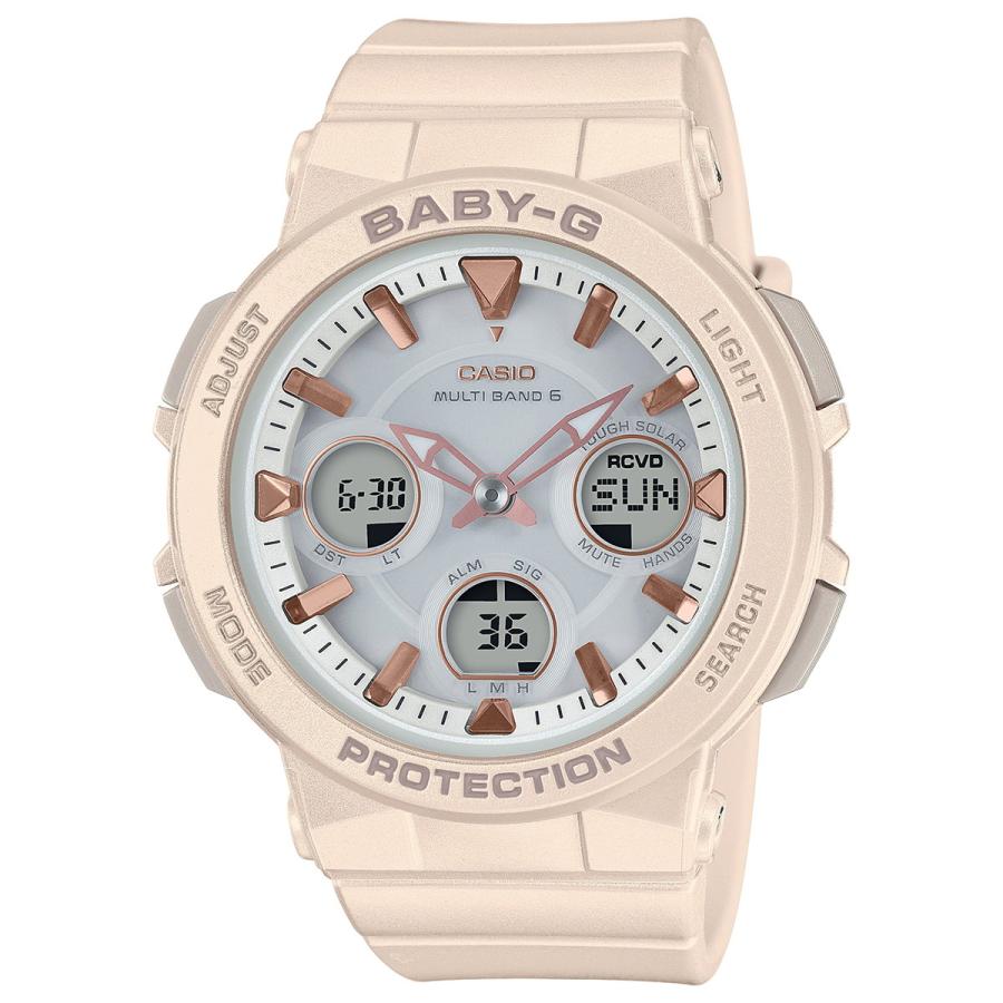 CASIO カシオ　BABY-G ベビージー　レディース電波ソーラー腕時計 BABY-G 腕時計 CASIO カシオ ベビーG 電波ソーラー腕時計