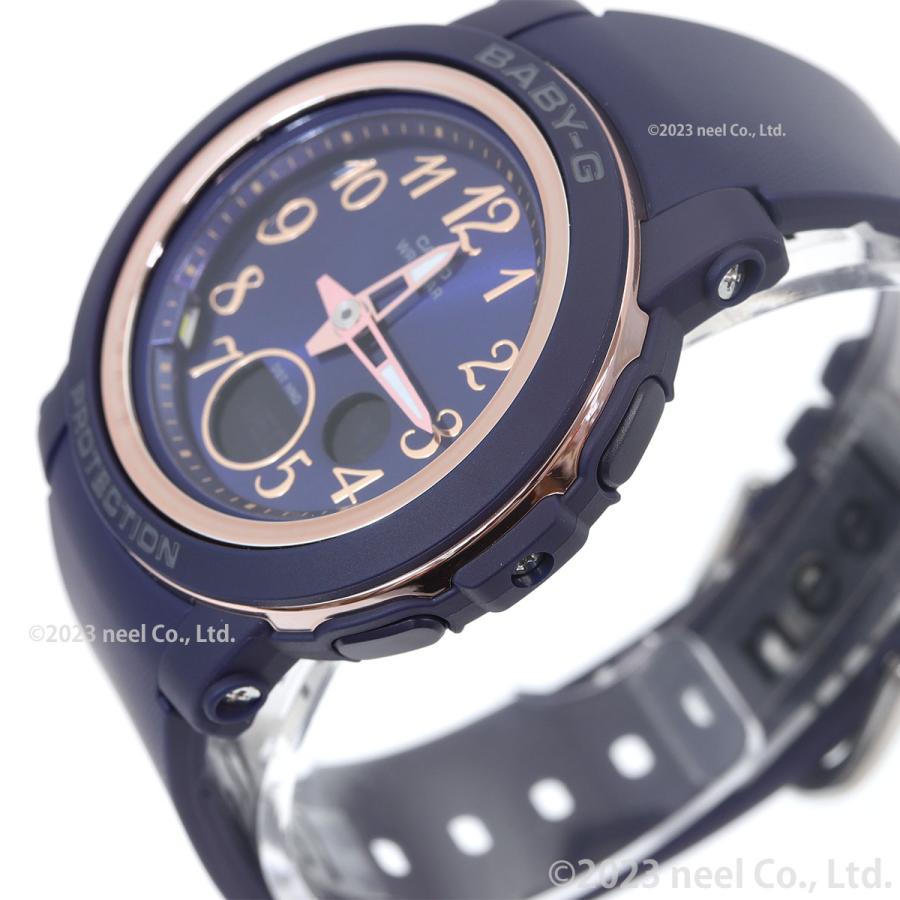 時計 CASIO BABY-G BGA-290SA-2AJF Basic（BABY-G） カシオ ベビーG ネイビー＆ゴールド BGA-290SA
