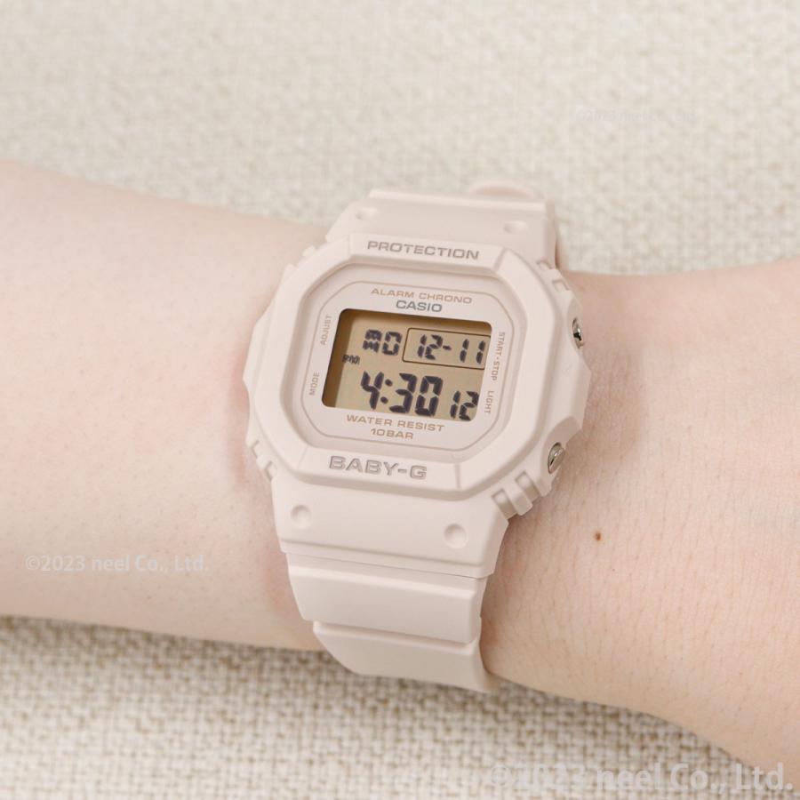 BABY-G ベビーG レディース 時計 カシオ babyg BGD-565U-4JF ピンクベージュ｜neel｜03