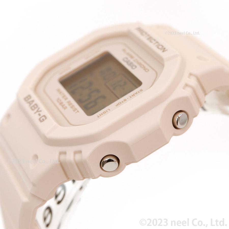 倍々+5倍！最大ポイント30倍！本日限定！BABY-G ベビーG レディース 時計 カシオ babyg BGD-565U-4JF ピンクベージュ｜neel｜07