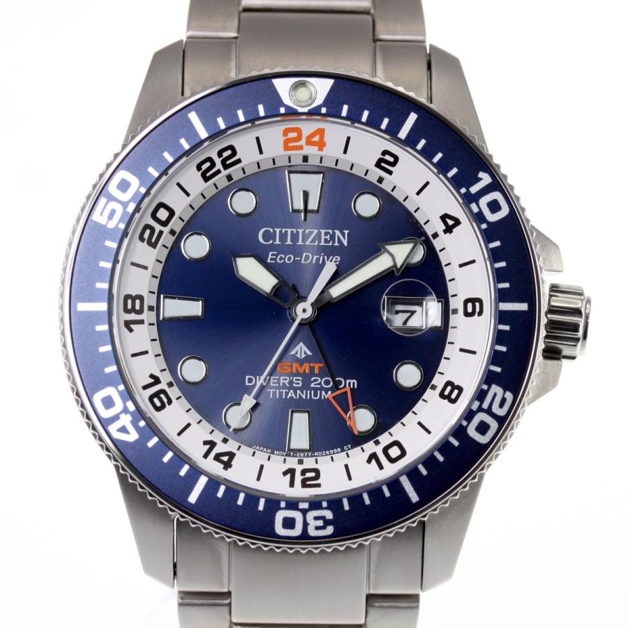 シチズン プロマスター GMT ダイバー エコドライブ 腕時計 メンズ 