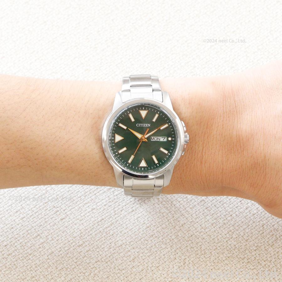 【美品】シチズン CITIZEN BM8180-71W エコドライブ CITIZEN COLLECTION》光発電エコ・ドライブ デイ＆デイト3針