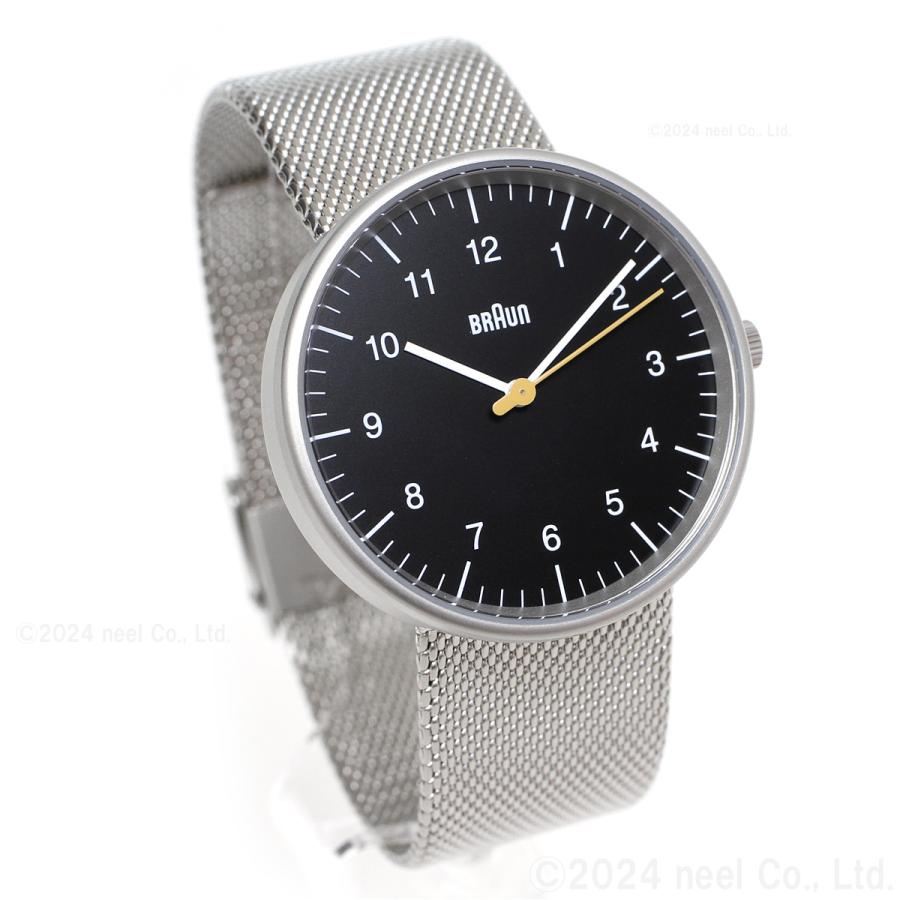 NEIGHBORHOOD BRAUN 時計 ブラック　新品未使用 取扱い終了】BRAUN/ブラウン/丸型/目覚まし時計(ブラック