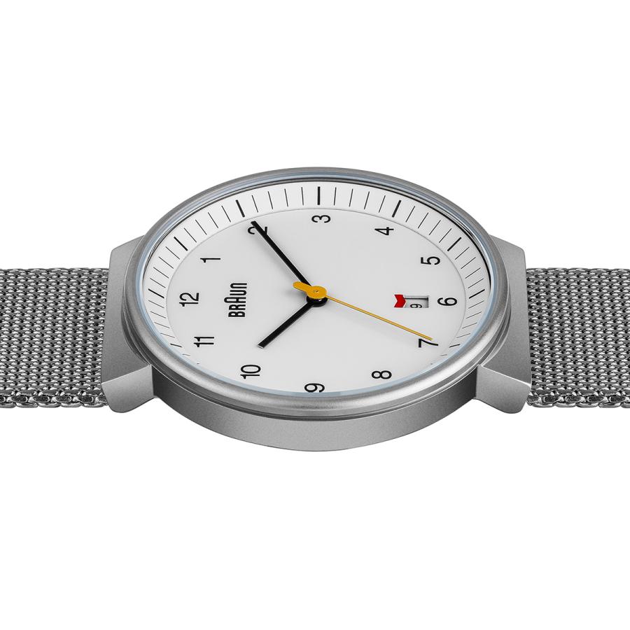 BRAUN ブラウン 腕時計 メンズ レディース BN0032WHSLMHG ホワイト×シルバー メッシュの画像