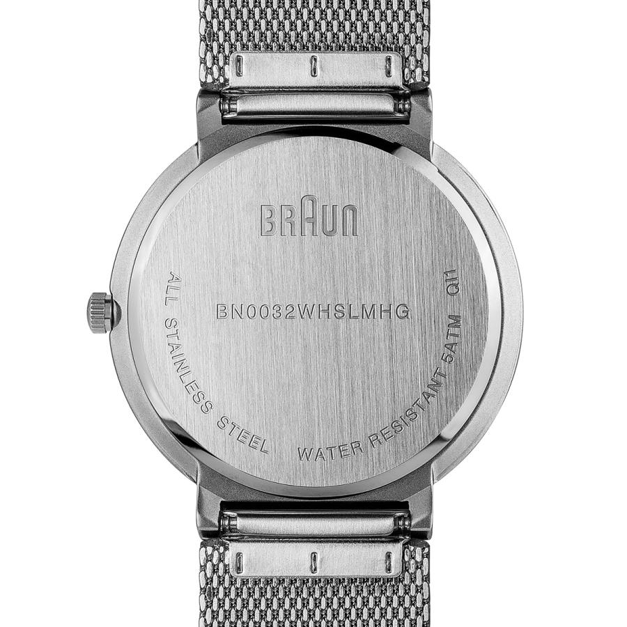 BRAUN（ブラウン） 腕時計 メンズ レディース BN0032WHSLMHG ホワイト