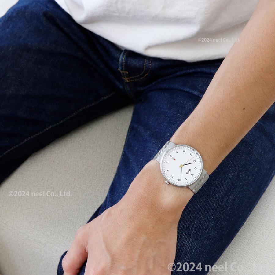 BRAUN ブラウン 腕時計 メンズ レディース BN0032WHSLMHG ホワイト×シルバー メッシュの画像
