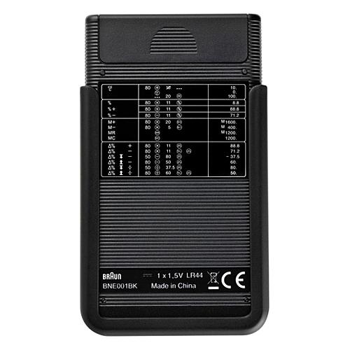BRAUN - BRAUN Calculator BNE001 ブラック 電卓 カリキュレーター BRAUN ブラウン 電卓 計算機 カリキュレーター BNE001BK