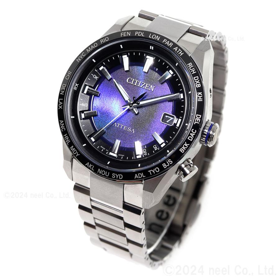 【2025限定品】シチズン アテッサCB0288-65L シチズン アテッサ ACT Line UNITE with BLUE 2025 限定モデル