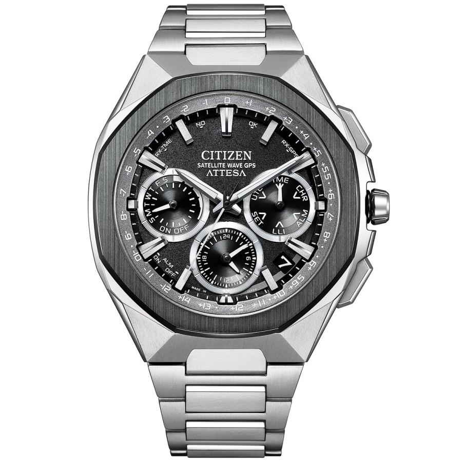 シチズン CITIZEN アテッサ ECO-DRIVE エコドライブ アテッサ エコドライブ クロノグラフ 電波ソーラー[AT3014-54E