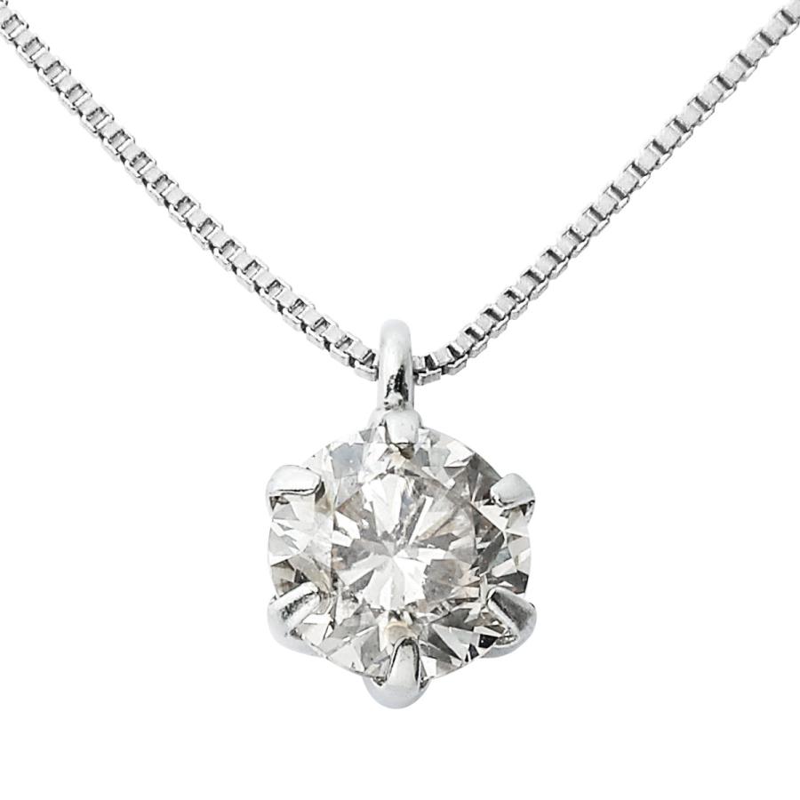 ダイヤモンド ネックレス 0.3カラット 0.3ct プラチナ D15041915 UGL 
