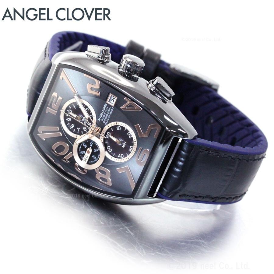 Double Play エンジェルクローバー 腕時計 メンズ ソーラー クロノ