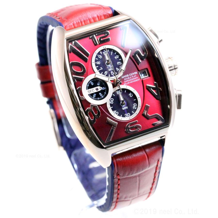 Double Play エンジェルクローバー 腕時計 メンズ ソーラー クロノ