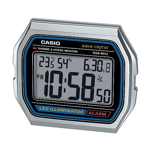 カシオ CASIO DQD-851J-8JF 電波目覚まし時計 ウェーブセプター WAVE（CASIO） カシオ ウェーブセプター デジタル 電波 目覚まし時計