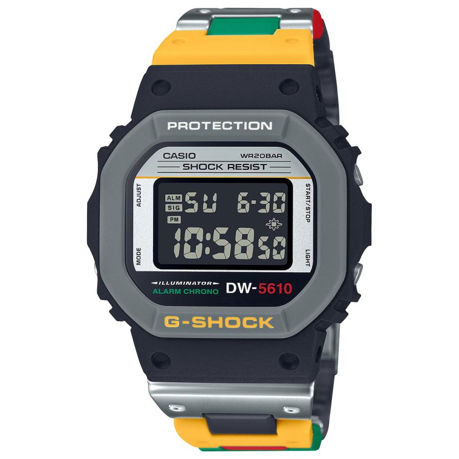 Gショック G-SHOCK デジタル オンライン限定モデル 腕時計 DW-5610MT-1JF Mix Tape シリーズ ジーショック｜neel｜02