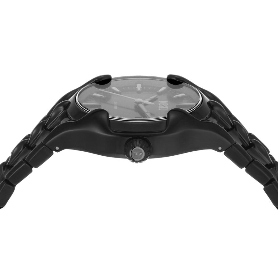 DIESEL 腕時計 メンズ ブラック 美品 DIESEL（ディーゼル） （ノベルティー付き）ディーゼル 腕時計 メンズ