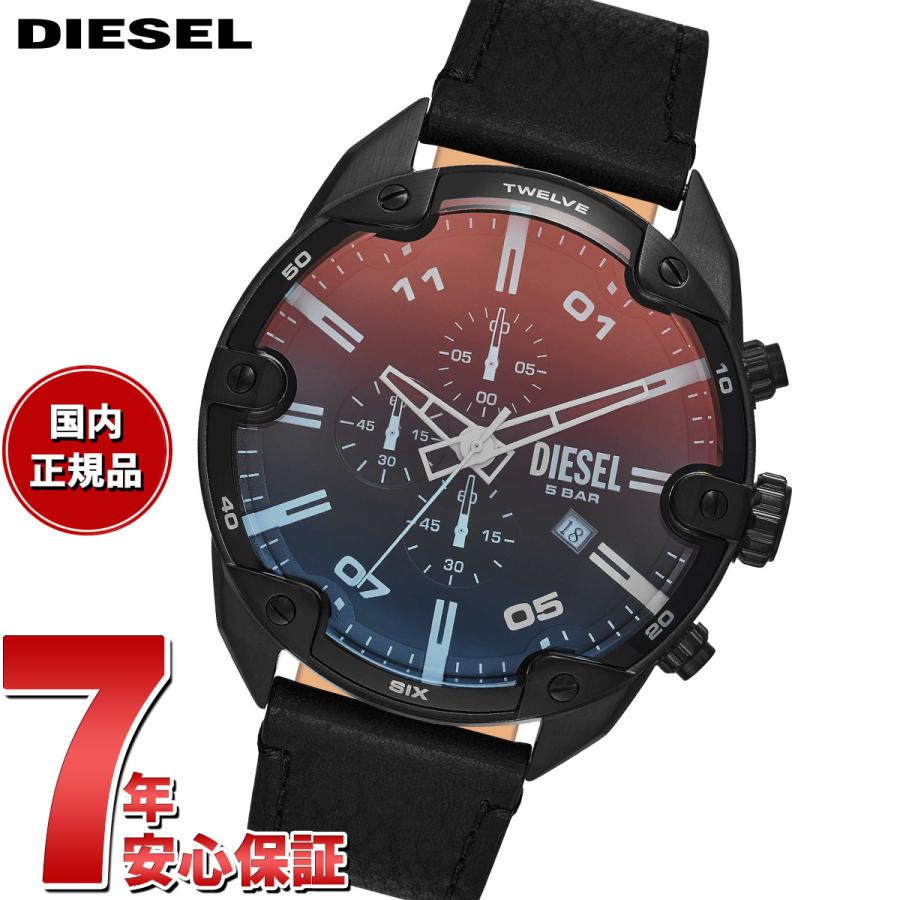 DIESEL（ディーゼル） 腕時計 メンズ クロノグラフ レザー DZ4667