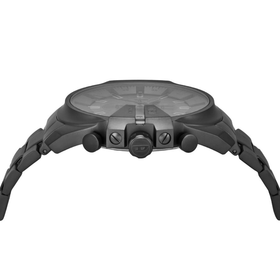 DIESEL ディーゼル メンズ腕時計 メガチーフ クロノグラフ ガンメタ ディーゼル DIESEL 腕時計 MEGA CHIEF SLIM クロノグラフ ガンメタル