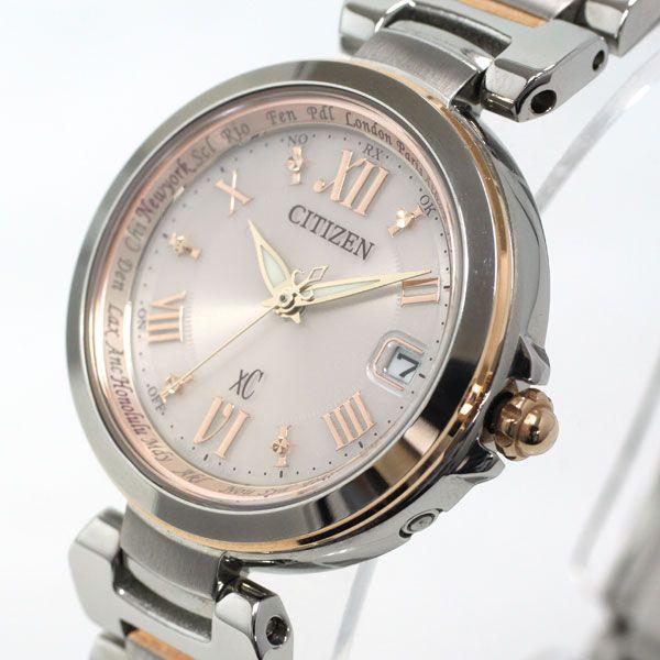 XC クロスシー 電波ソーラー 腕時計 レディース シチズン xC EC1034