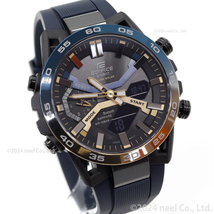 EDIFICE（CASIO） カシオ エディフィス ソーラー 腕時計 メンズ ECB