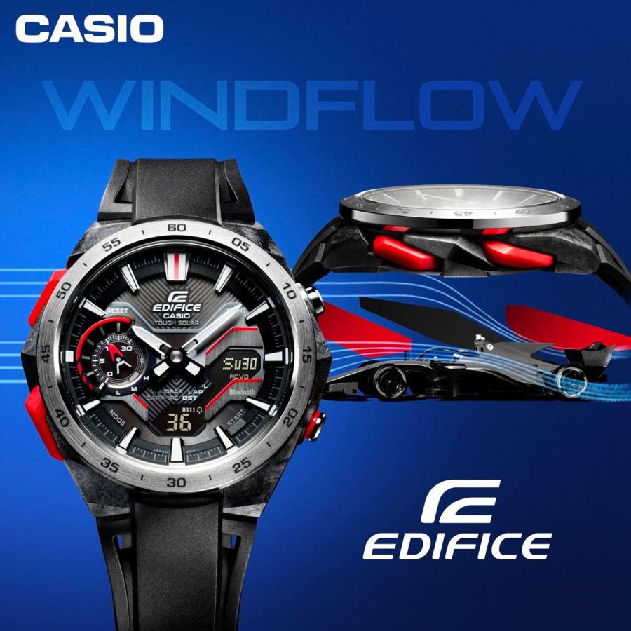 EDIFICE（CASIO） カシオ エディフィス ウィンドフロウ ECB-2200YP
