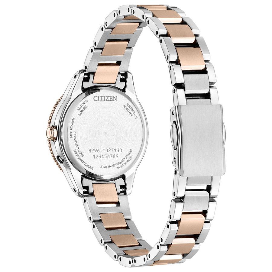 【中古品 】 シチズン クロスシー エコドライブ 電波時計 フローレットダイヤモデル サン＆ムーン EE1007-67W CITIZEN xC 【MYK1188038408】(42592円)