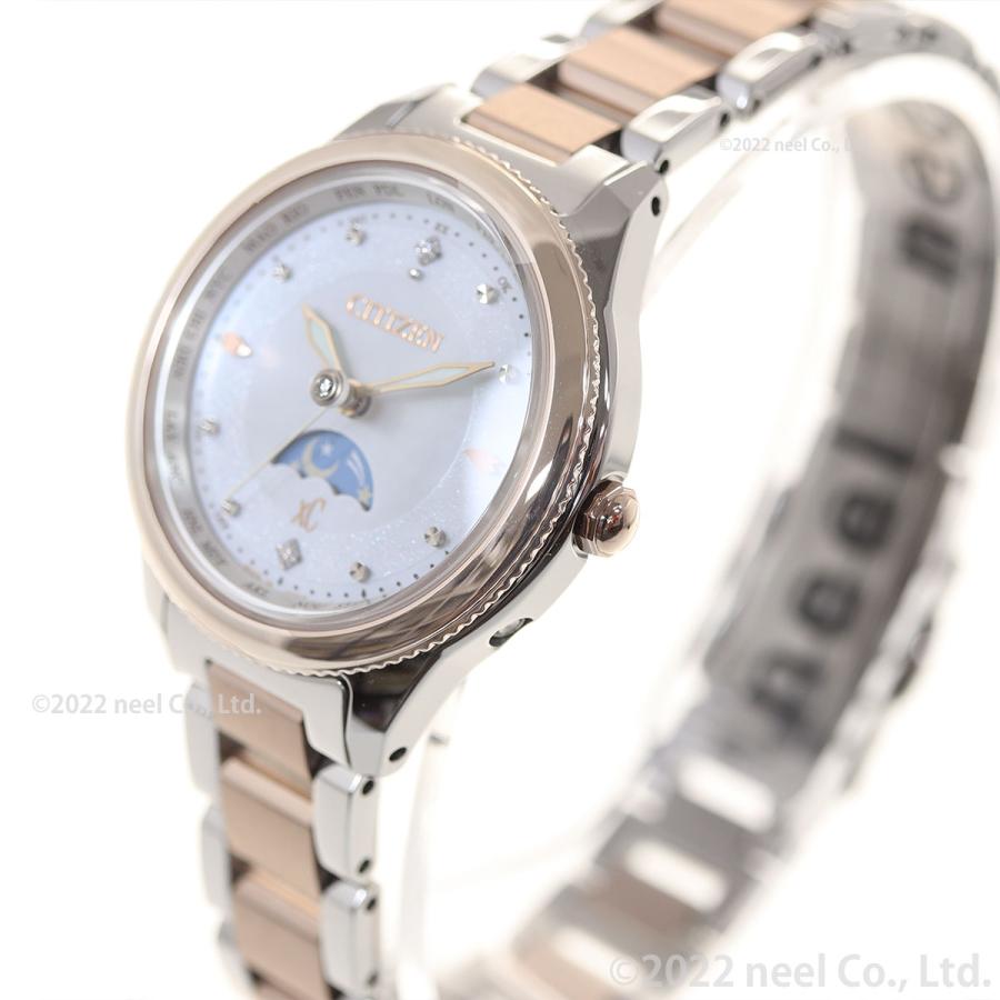 【中古品 】 シチズン クロスシー エコドライブ 電波時計 フローレットダイヤモデル サン＆ムーン EE1007-67W CITIZEN xC 【MYK1188038408】(42592円)