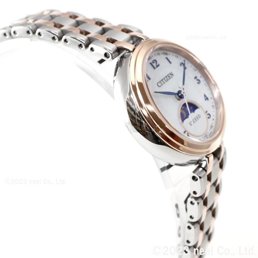 CITIZENエクシード サンアンドムーン シェル文字盤 EE1024-68D Amazon.co.jp: [Citizen] 腕時計 エクシード サンアンドムーン 防水