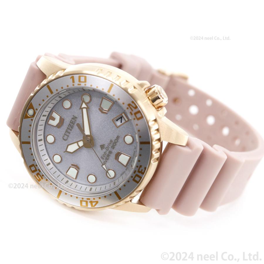 時計 CITIZEN PROMASTER MARINE EO2023-00A Promaster Dive Silver-Tone Dial Polyurethane Strap EO2023