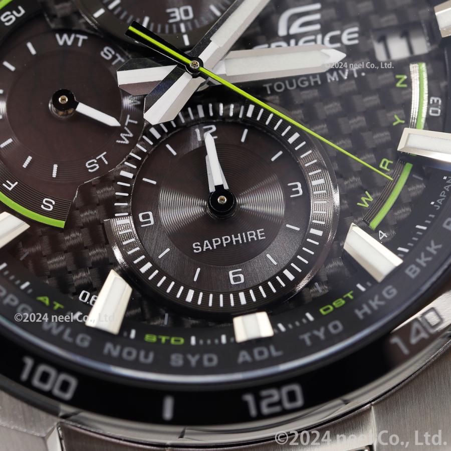 EDIFICE（CASIO） カシオ エディフィス 電波 ソーラー 腕時計 メンズ