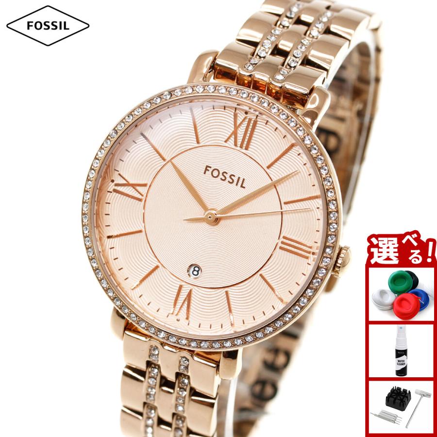 FOSSIL（フォッシル） 腕時計 レディース JACQUELINE 三針 ローズ