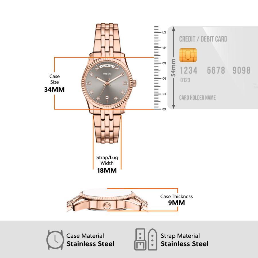 FOSSIL（フォッシル） （ノベルティー付き）フォッシル 腕時計