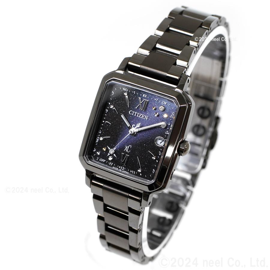 新品 シチズン　XC クロスシー 2024流星 電波時計ES9504-50E シチズン クロスシー』 神秘的な軌跡を描く流星群をイメージした