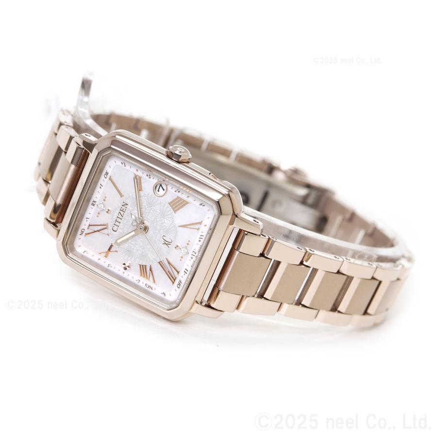 CITIZEN XC 腕時計 ホワイト文字盤 XC シチズン クロスシー エコドライブ 電波時計 限定 腕時計