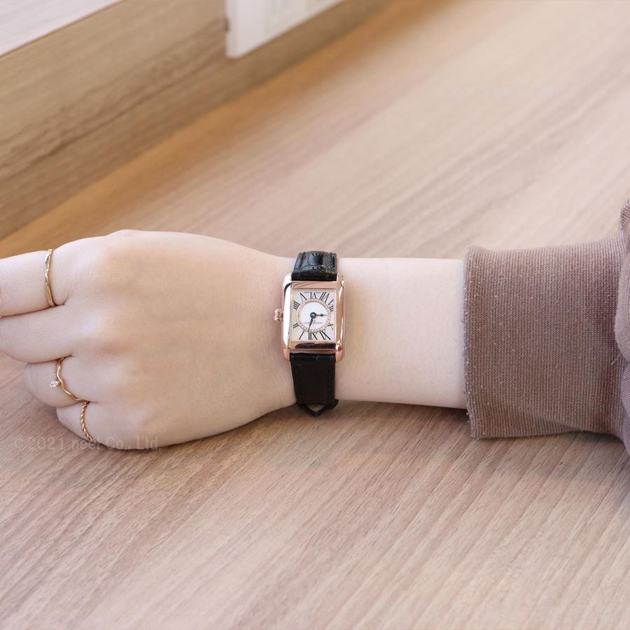 FREDERIQUE CONSTANT シルバー レザー 時計 Frederique Constant Modele Depose Leather Band Men's