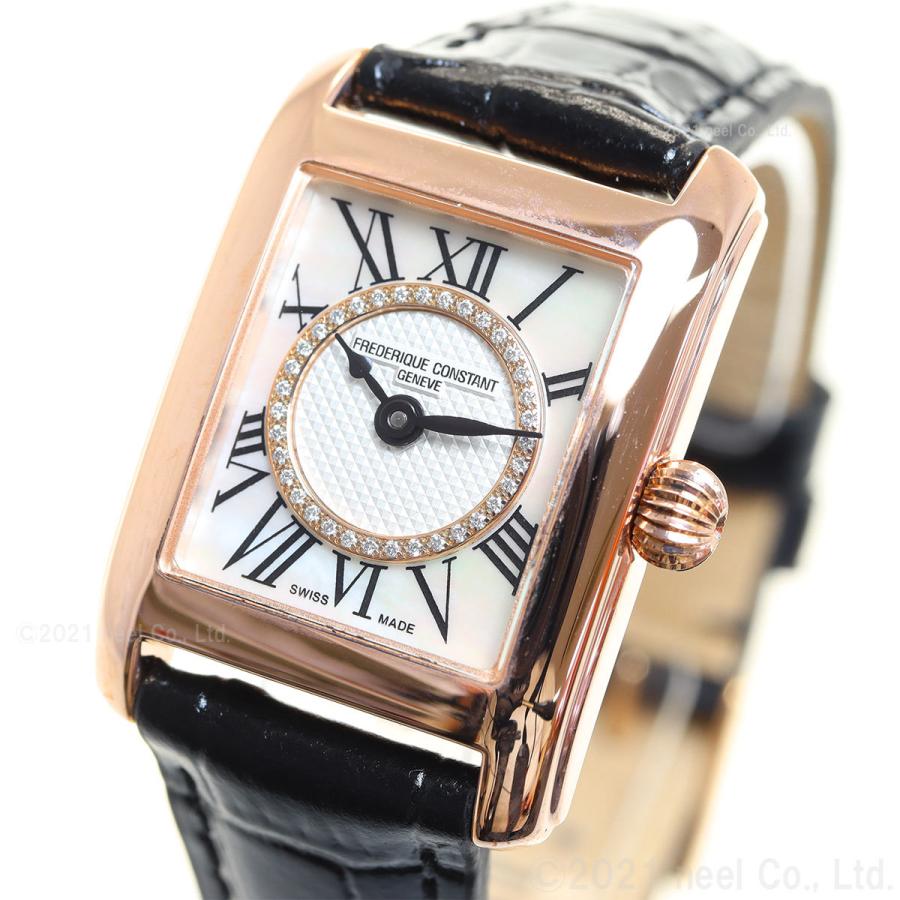 FREDERIQUE CONSTANT シルバー レザー 時計 Frederique Constant Modele Depose Leather Band Men's
