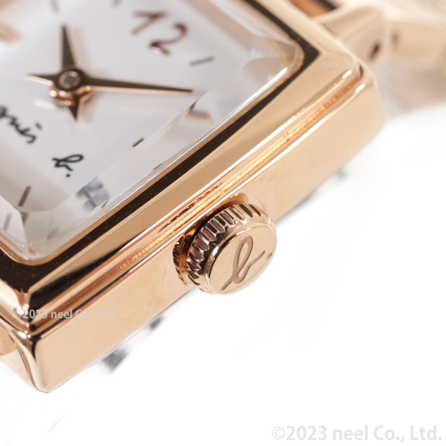 アニエスベー 時計 レディース 限定モデル 腕時計 agnes b. アンクールドール ミニスクエア FCSK750