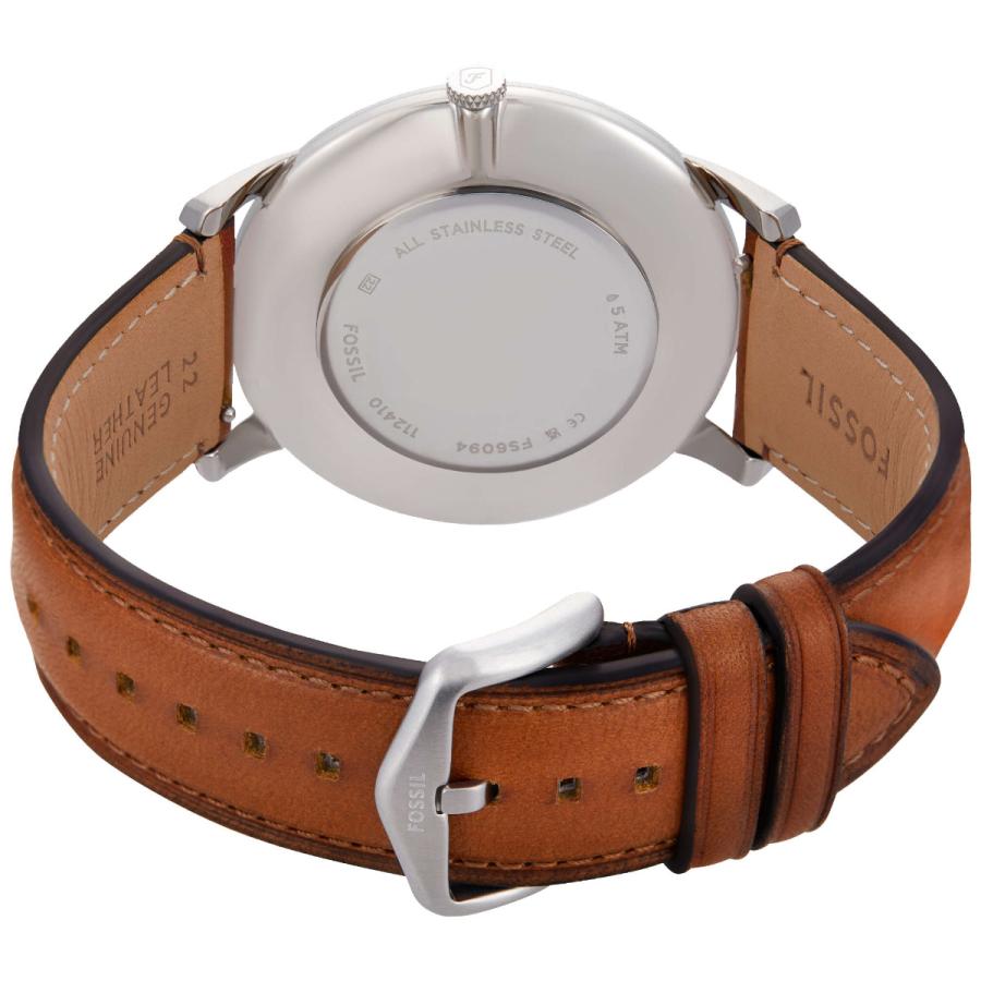 フォッシル FOSSIL 腕時計 メンズ MINIMALIST 三針 ブラウンレザーウォッチ FS6094 : neelセレクトショップ ...