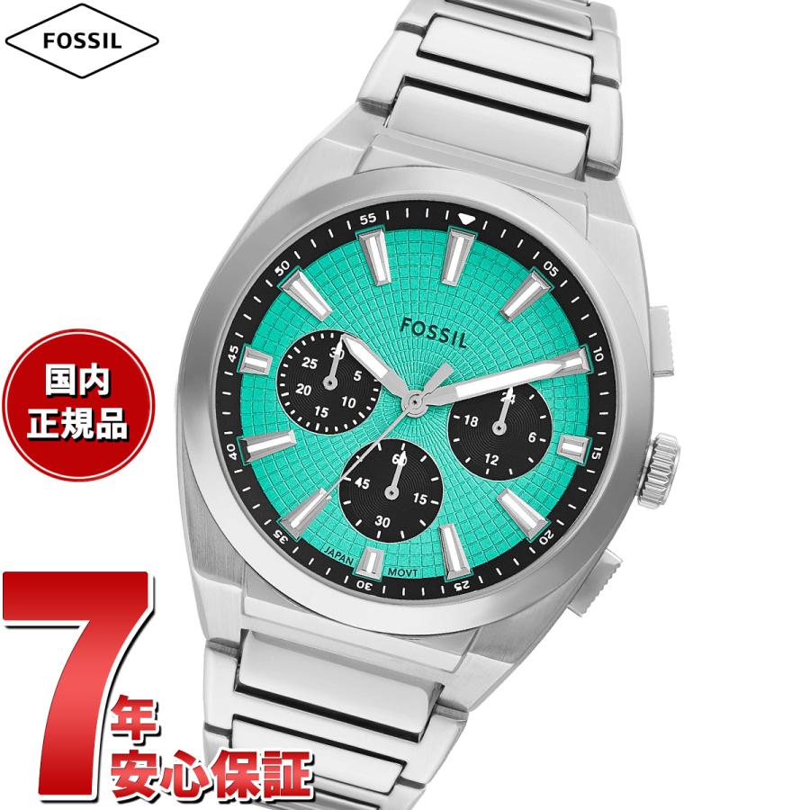 FOSSIL フォッシル 腕時計 メンズ EVERETT クロノグラフ ステンレススチールウォッチ FS6117 : neelセレクトショップ ...